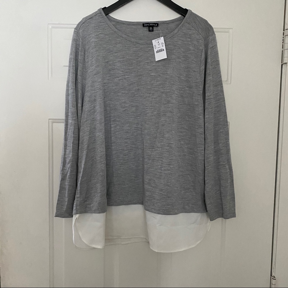 J.Crew Mercantile Layered Top